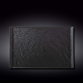 Rectangular Plate WL‑661111/A, Colour: Black, Centimetres: 38 x 24.5