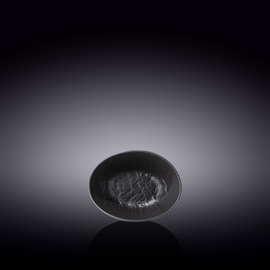 Oval Dish WL‑661117/A, Colour: Black, Centimetres: 8 x 6 x 3