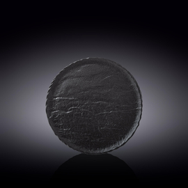 Okrúhly tanier WL‑661124/A, Farba: Čierna, Centimetre: 20.5