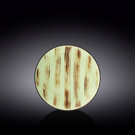 Round Plate WL‑668111/A, Colour: Pistachio, Centimetres: 18