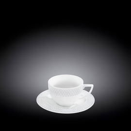 Coffee cup & saucer set of 6 in gift box wl‑880107/6c Wilmax (photo 1)