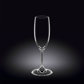 Sada pohárov na šampanské flétňa - 6 ks v priemyselnom boxe WL‑888027/6A