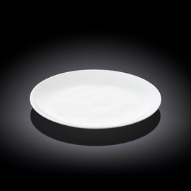 Rolled Rim Bread Plate WL‑991011/A, Szín: Fehér, Centiméter: 15
