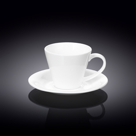 Tea cup & saucer set of 2 in colour box wl‑993004/2c Wilmax (photo 1)