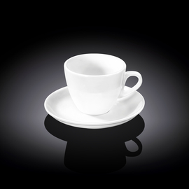 Coffee cup & saucer wl‑993174/ab Wilmax (photo 1)