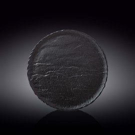 Okrúhly tanier WL‑661126/A, Farba: Čierna, Centimetre: 25.5