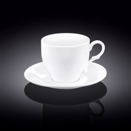 Tea cup & saucer set of 2 in colour box wl‑993009/2c Wilmax (photo 1)