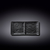 RECTANGULAR 2 SECTION DISH WL‑661135/A WILMAX Rectangular 2 section dish wl‑661135/a Wilmax (photo 1)
