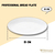 BREAD PLATE WL‑991245/A WILMAX Bread plate wl‑991245/a Wilmax (photo 2)