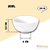 SALATERKA  WL‑880113/A WILMAX Salaterka  wl‑880113/a Wilmax (photo 2)