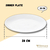 DINNER PLATE WL‑991250/A WILMAX Dinner plate wl‑991250/a Wilmax (photo 2)
