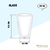 GLASS WL‑888702/A WILMAX Glass wl‑888702/a Wilmax (photo 2)