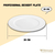 Professional dessert plate wl‑991178/a Wilmax (photo 2)
