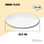 DINNER PLATE WL‑991249/A WILMAX Dinner plate wl‑991249/a Wilmax (photo 2)