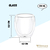 GLASS WL‑888761/A WILMAX Glass wl‑888761/a Wilmax (photo 2)