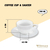 TEA CUP & SAUCER SET OF 6 IN GIFT BOX WL‑880105/6C WILMAX Tea cup & saucer set of 6 in gift box wl‑880105/6c Wilmax (photo 6)