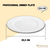 PROFESSIONAL DINNER PLATE WL‑991180/A WILMAX Professional dinner plate wl‑991180/a Wilmax (photo 2)