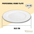 PROFESSIONAL ROUND PLATTER WL‑991182/A WILMAX Professional round platter wl‑991182/a Wilmax (photo 2)
