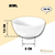 SALATERKA 16 CM 930 ML WL‑880121/A WILMAX Salaterka 16 cm 930 ml wl‑880121/a Wilmax (photo 5)