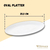 OVAL PLATTER WL‑992021/A WILMAX Oval platter wl‑992021/a Wilmax (photo 2)