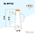 OIL BOTTLE WL‑888964/A WILMAX Oil bottle wl‑888964/a Wilmax (photo 2)