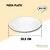 PIZZA PLATE WL‑992618/A WILMAX Pizza plate wl‑992618/a Wilmax (photo 2)