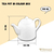 TEA POT IN COLOUR BOX WL‑994007/1C WILMAX Tea pot in colour box wl‑994007/1c Wilmax (photo 3)