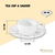 COFFEE CUP & SAUCER WL‑993002/AB WILMAX Coffee cup & saucer wl‑993002/ab Wilmax (photo 3)