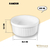 RAMEKIN 400 ML WL‑996136/A WILMAX Ramekin 400 ml wl‑996136/a Wilmax (photo 3)