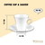 COFFEE CUP & SAUCER SET OF 2 IN COLOUR BOX WL‑993005/2C WILMAX Coffee cup & saucer set of 2 in colour box wl‑993005/2c Wilmax (photo 9)