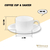 TEA CUP & SAUCER SET OF 2 IN COLOUR BOX WL‑993006/2C WILMAX Tea cup & saucer set of 2 in colour box wl‑993006/2c Wilmax (photo 5)