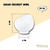 SUGAR/DESSERT BOWL WL‑995000/A WILMAX Sugar/dessert bowl wl‑995000/a Wilmax (photo 2)