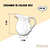 CREAMER IN COLOUR BOX WL‑995041/1C WILMAX Creamer in colour box wl‑995041/1c Wilmax (photo 2)