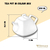 TEA POT IN COLOUR BOX WL‑994041/1C WILMAX Tea pot in colour box wl‑994041/1c Wilmax (photo 2)