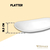 PLATTER WL‑992810/A WILMAX Platter wl‑992810/a Wilmax (photo 5)