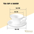 TEA CUP & SAUCER WL‑993172/AB WILMAX Tea cup & saucer wl‑993172/ab Wilmax (photo 3)