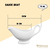 SAUCE BOAT WL‑996114/A WILMAX Sauce boat wl‑996114/a Wilmax (photo 3)