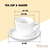 TEA CUP & SAUCER WL‑993175/AB WILMAX Tea cup & saucer wl‑993175/ab Wilmax (photo 3)