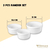 3 PCS RAMEKIN SET WL‑996122/3C WILMAX 3 pcs ramekin set wl‑996122/3c Wilmax (photo 5)