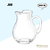 JUG IN COLOUR BOX WL‑888350/1C WILMAX Jug in colour box wl‑888350/1c Wilmax (photo 3)