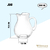 JUG IN COLOUR BOX WL‑888370/1C WILMAX Jug in colour box wl‑888370/1c Wilmax (photo 4)