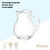 JUG IN COLOUR BOX WL‑888350/1C WILMAX Jug in colour box wl‑888350/1c Wilmax (photo 6)