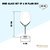 WINE GLASS SET OF 6 IN PLAIN BOX WL‑888011/6A WILMAX Wine glass set of 6 in plain box wl‑888011/6a Wilmax (photo 4)