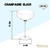 CHAMPAGNE GLASS SET OF 2 IN COLOUR BOX WL‑888105/2C WILMAX Champagne glass set of 2 in colour box wl‑888105/2c Wilmax (photo 17)