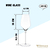 WINE GLASS SET OF 2 IN COLOUR BOX WL‑888101/2С WILMAX Wine glass set of 2 in colour box wl‑888101/2с Wilmax (photo 13)