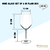 WINE GLASS SET OF 6 IN PLAIN BOX WL‑888011/6A WILMAX Wine glass set of 6 in plain box wl‑888011/6a Wilmax (photo 5)