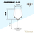 CHARDONNAY GLASS SET OF 2 IN COLOUR BOX WL‑888054/2C WILMAX Chardonnay glass set of 2 in colour box wl‑888054/2c Wilmax (photo 5)