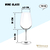 WINE GLASS SET OF 2 IN COLOUR BOX WL‑888035/2C WILMAX Wine glass set of 2 in colour box wl‑888035/2c Wilmax (photo 16)