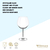 CHARDONNAY GLASS SET OF 6 IN PLAIN BOX WL‑888032/6A WILMAX Chardonnay glass set of 6 in plain box wl‑888032/6a Wilmax (photo 8)