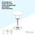 MARGARITA GLASS SET OF 6 IN PLAIN BOX WL‑888031/6A WILMAX Margarita glass set of 6 in plain box wl‑888031/6a Wilmax (photo 7)